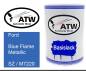 Preview: Ford, Blue Flame Metallic, SZ / M7220: 500ml Lackdose, von ATW Autoteile West.